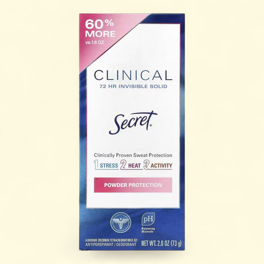 Secret Clinical Antiperspirant and Deodorant, Protecting Powder, 2.6 oz