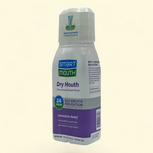 SmartMouth Dry Mouth Activated Breath Rinse, 16 oz