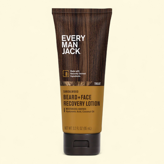 Every Man Jack Beard + Face Recovery Lotion, 3.2oz