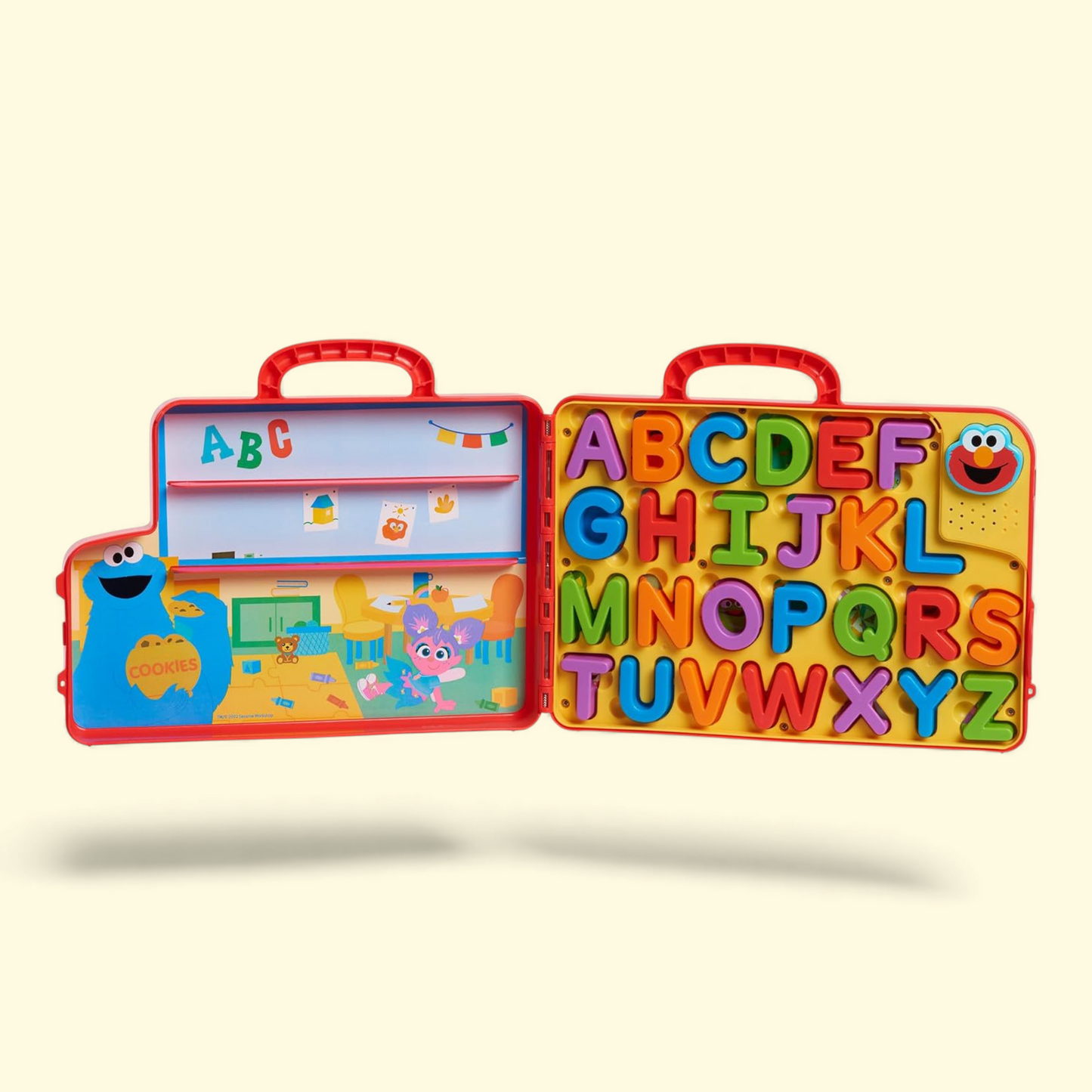 Sesame Street Elmo's Learning Letters Bus Activity Board, Preschool, Yellow, Kids Toys for Ages 2 up