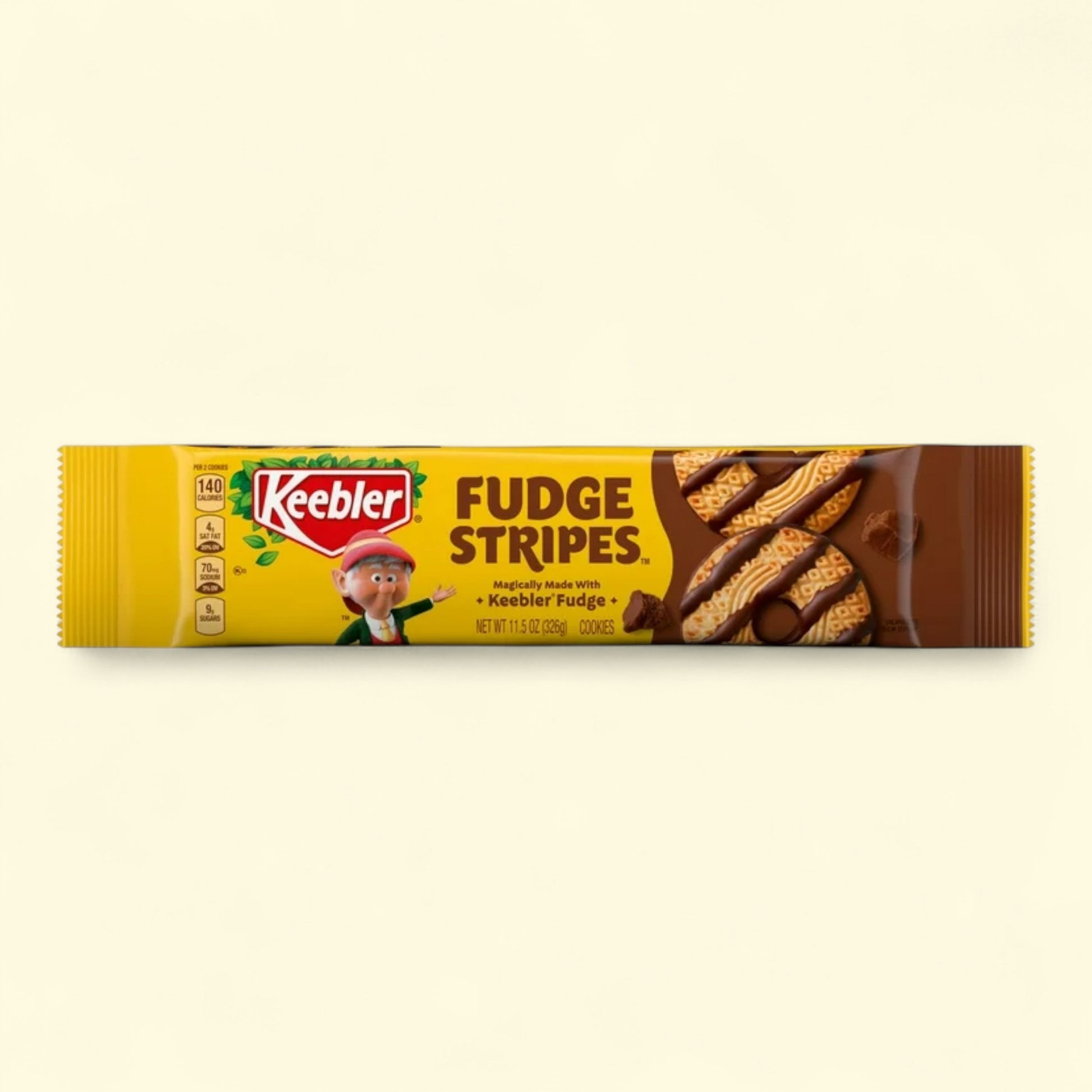Keebler Fudge Stripes Cookies, 11.5 oz Pack — authentic US product shipped worldwide by Treatspree