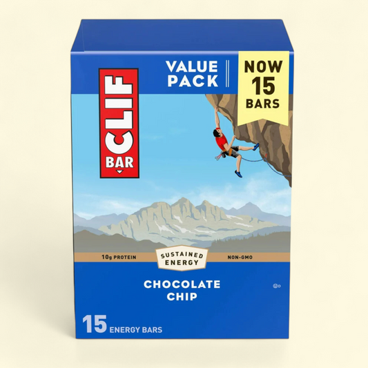 Clif Bar Chocolate Chip Energy Bars, 15ct