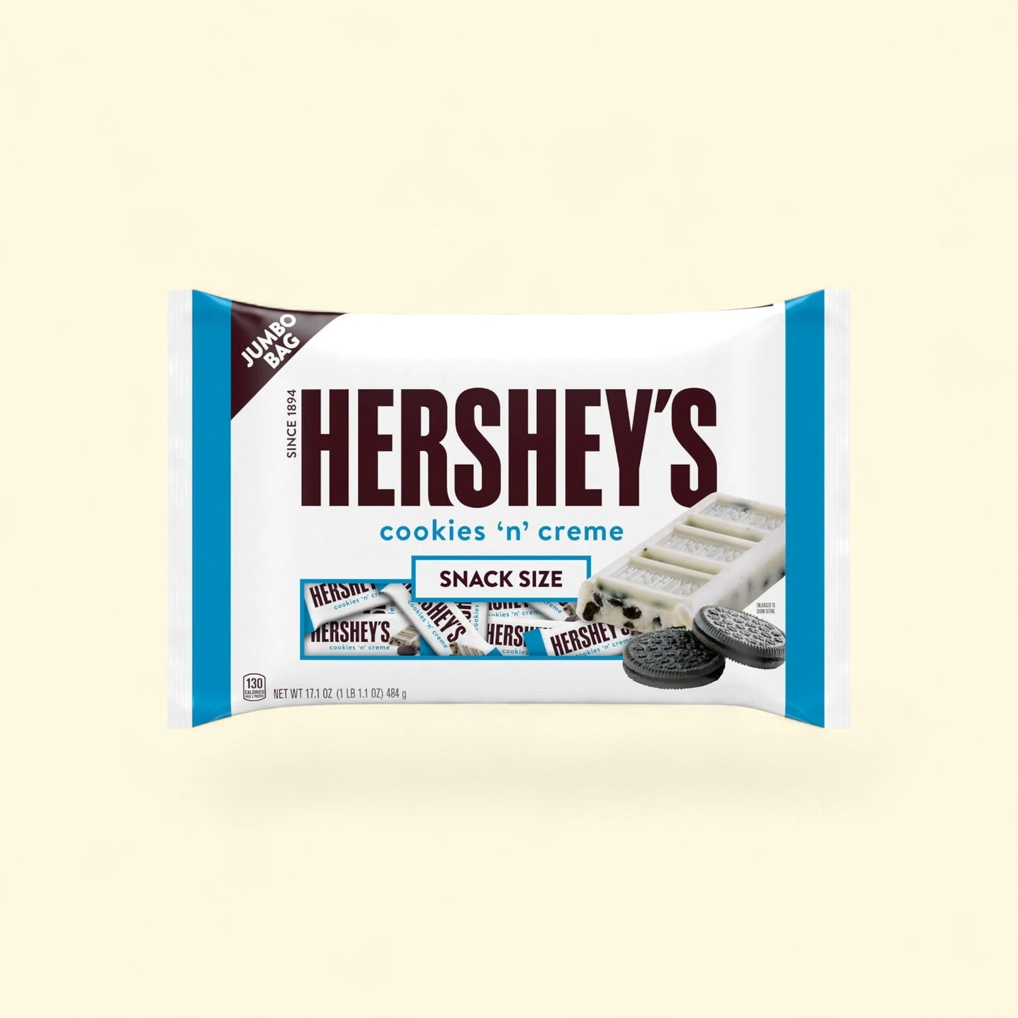 Hershey's Cookies 'n' Creme Candy, 17.1 oz — authentic US product shipped worldwide by Treatspree