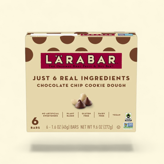 Larabar Chocolate Chip Cookie Dough Bars, 9.6 oz, 6 Count