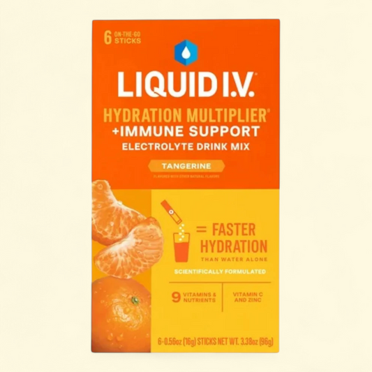 Liquid I.V., Tangerine Hydration Multiplier, 6 Ct
