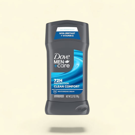 Dove Men+Care Antiperspirant Deodorant Stick, Clean, 2.7 oz Twin Pack — authentic US product shipped worldwide by Treatspree