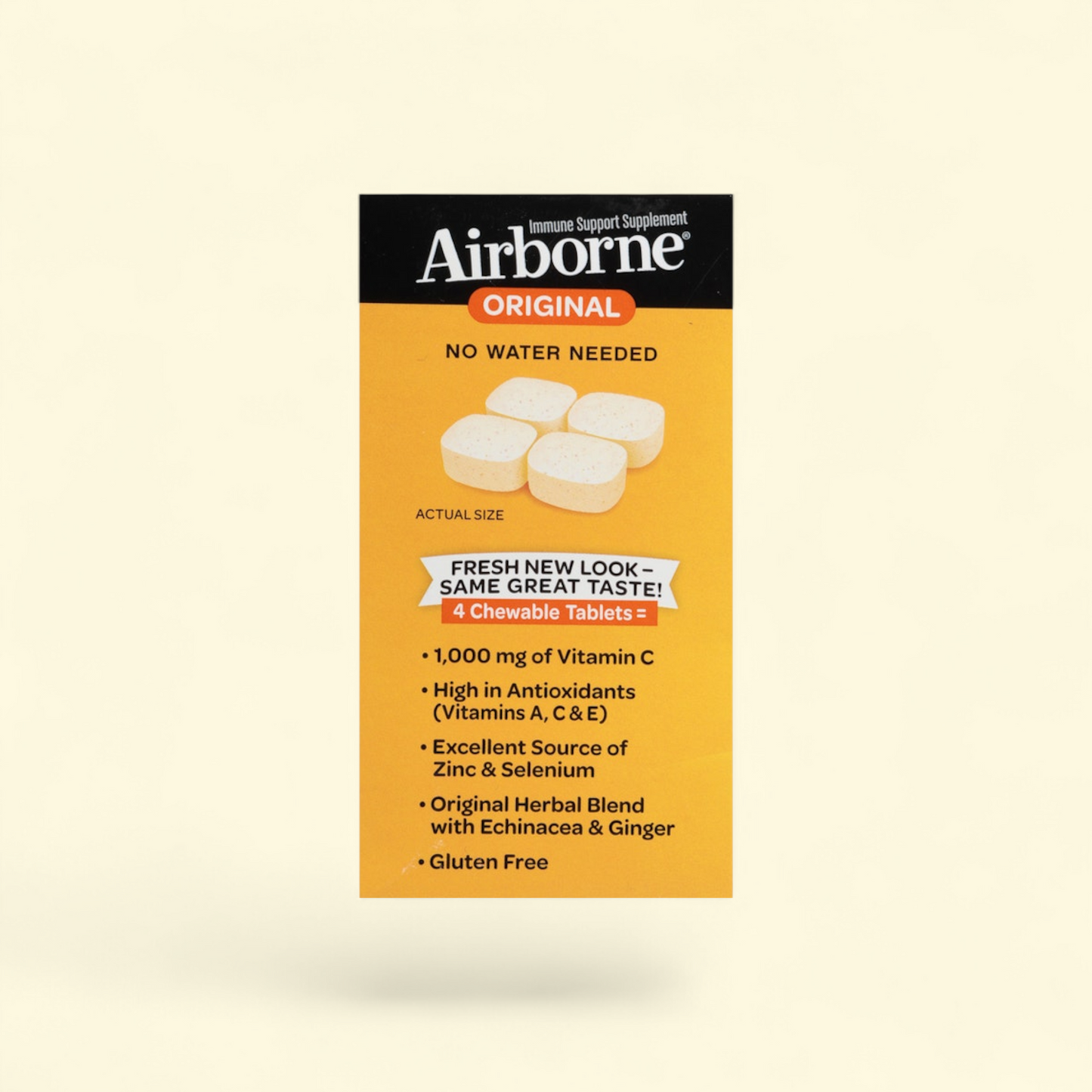 Airborne Vitamin C Chewable Tablets, 1000mg, 96 ct