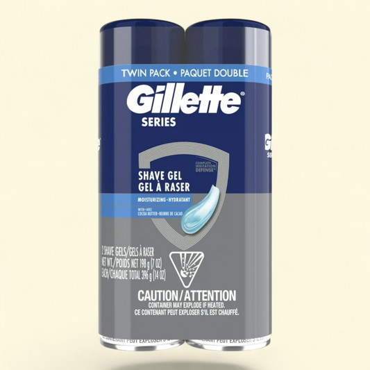 Gillette Series Moisturizing Shave Gel for Men, 14oz