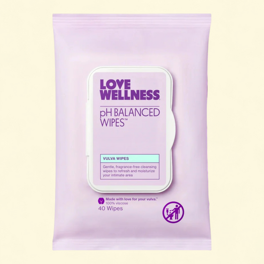 Love Wellness Vulva Wipes, 40ct