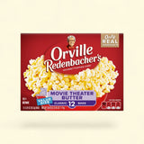 Orville Redenbacher's Movie Theater Butter Popcorn, 3.3 oz., 12-Count