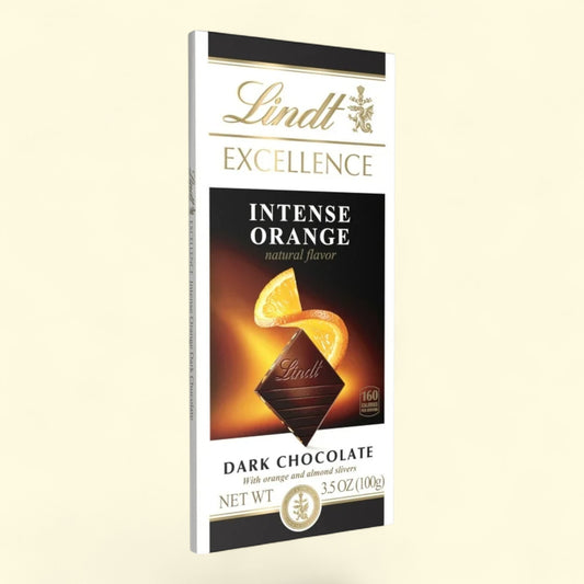 Lindt Excellence Intense Orange dark chocolate 
