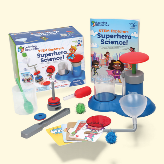 Learning Resources Super Hero Science Set,  STEM Explorers, Ages 6+