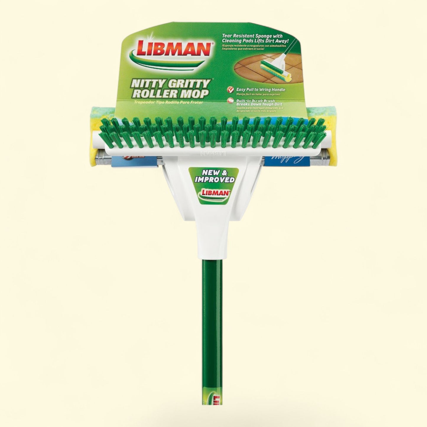 Libman Nitty Gritty Roller Sponge Mop