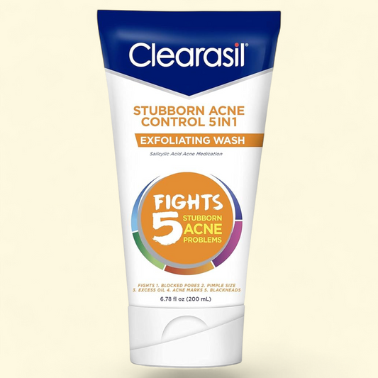 Clearasil Exfoliating Acne Face Wash, 6.78 fl oz
