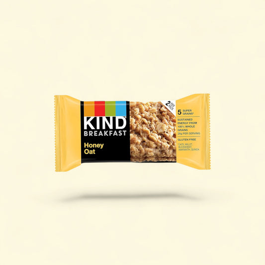 KIND, Breakfast Bars, Honey Oat, 1.76 oz Packs (6 Count) — authentic US product shipped worldwide by Treatspree