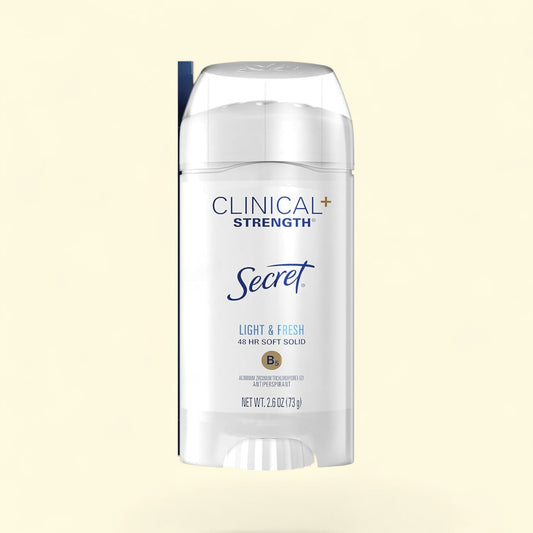 Secret Clinical Soft Solid Antiperspirant and Deodorant, Light & Fr... — authentic US product shipped worldwide by Treatspree