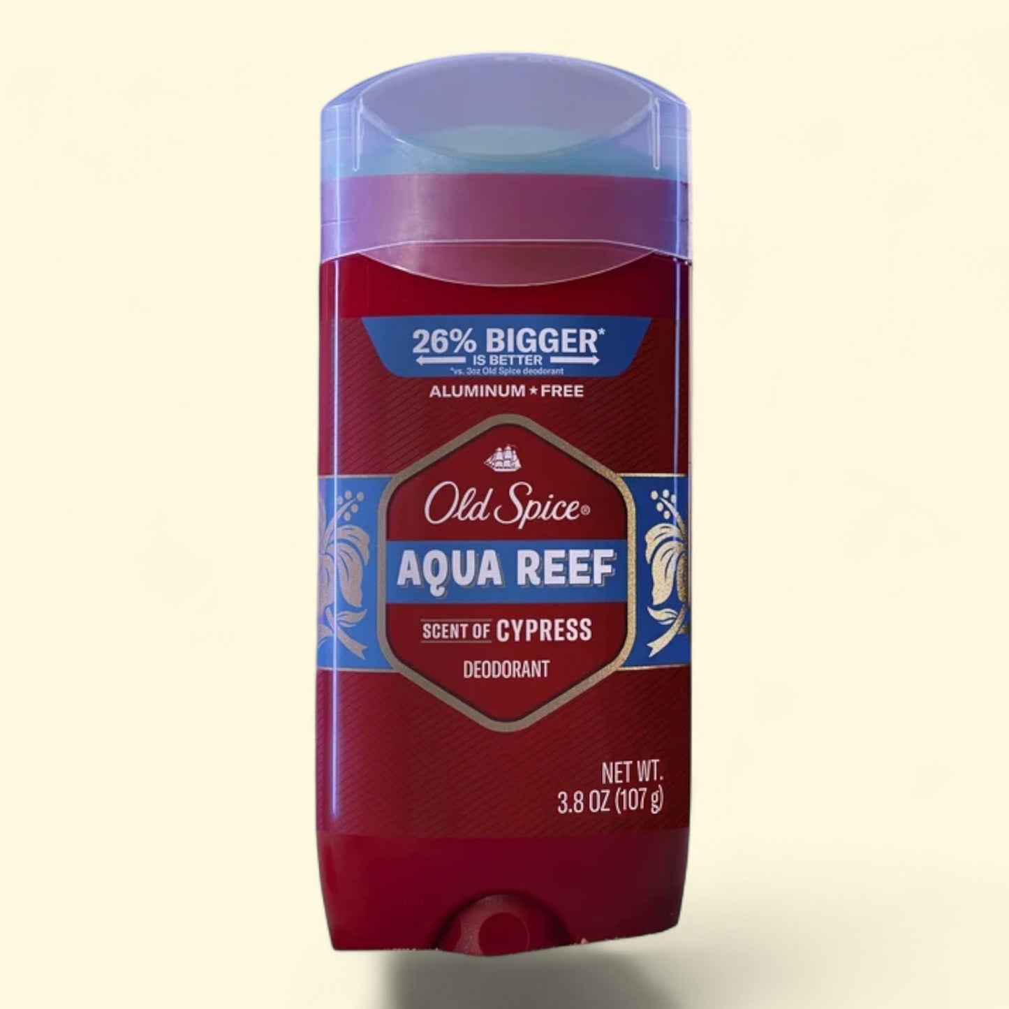 Old Spice Men's Deodorant, Aqua Reef, 3.8oz