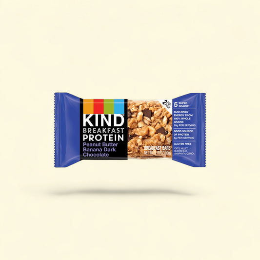 KIND Breakfast Protein Snack Bars, Peanut Butter Banana Dark Chocol... — authentic US product shipped worldwide by Treatspree