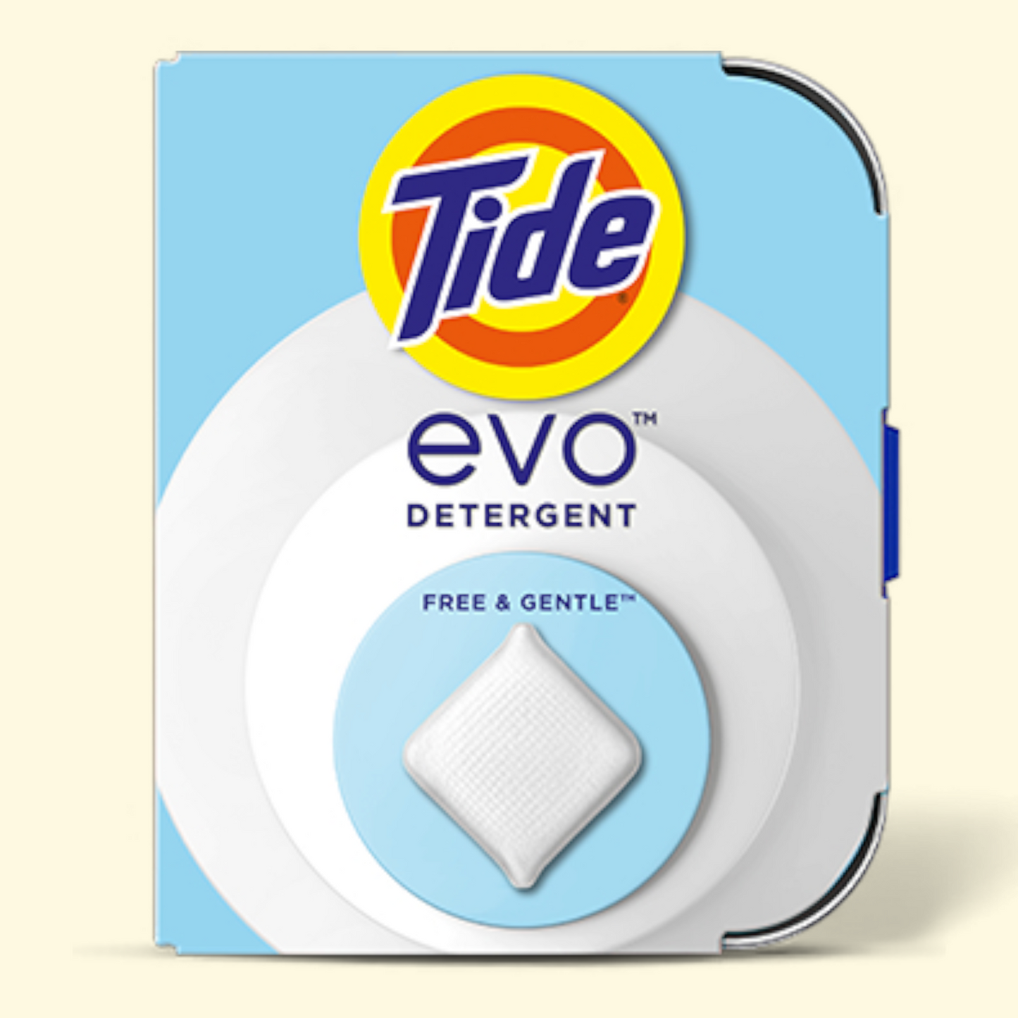 Tide Evo Free & Gentle Laundry Detergent Tiles, 40 Count