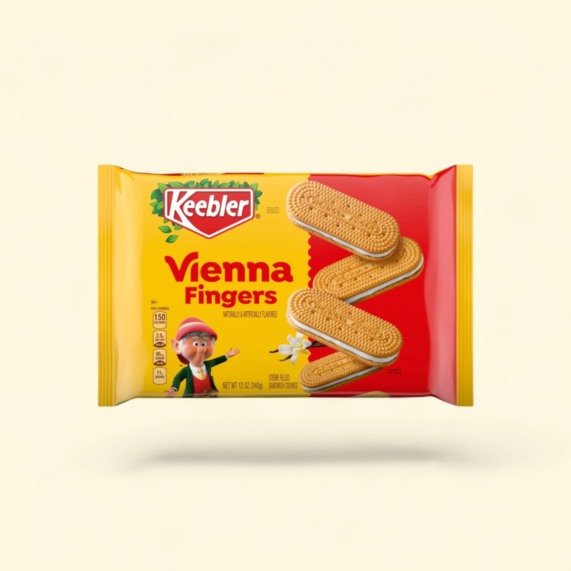 Keebler Vienna Fingers, Sandwich Cookies, 12 oz — authentic US product shipped worldwide by Treatspree