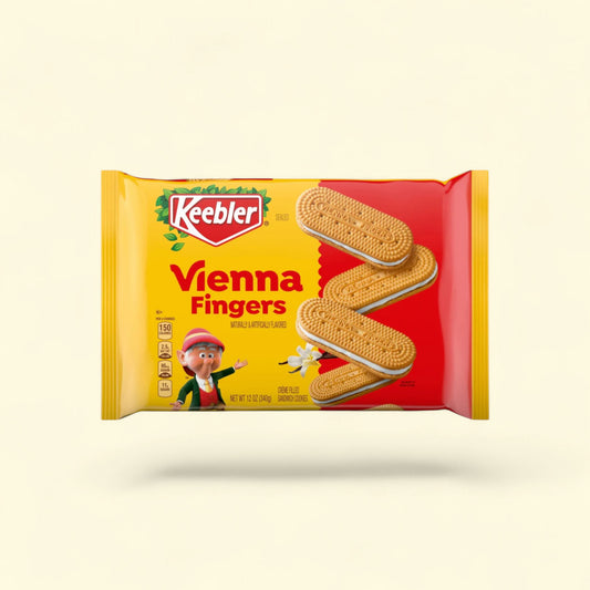Keebler Vienna Fingers, Sandwich Cookies, 12 oz — authentic US product shipped worldwide by Treatspree