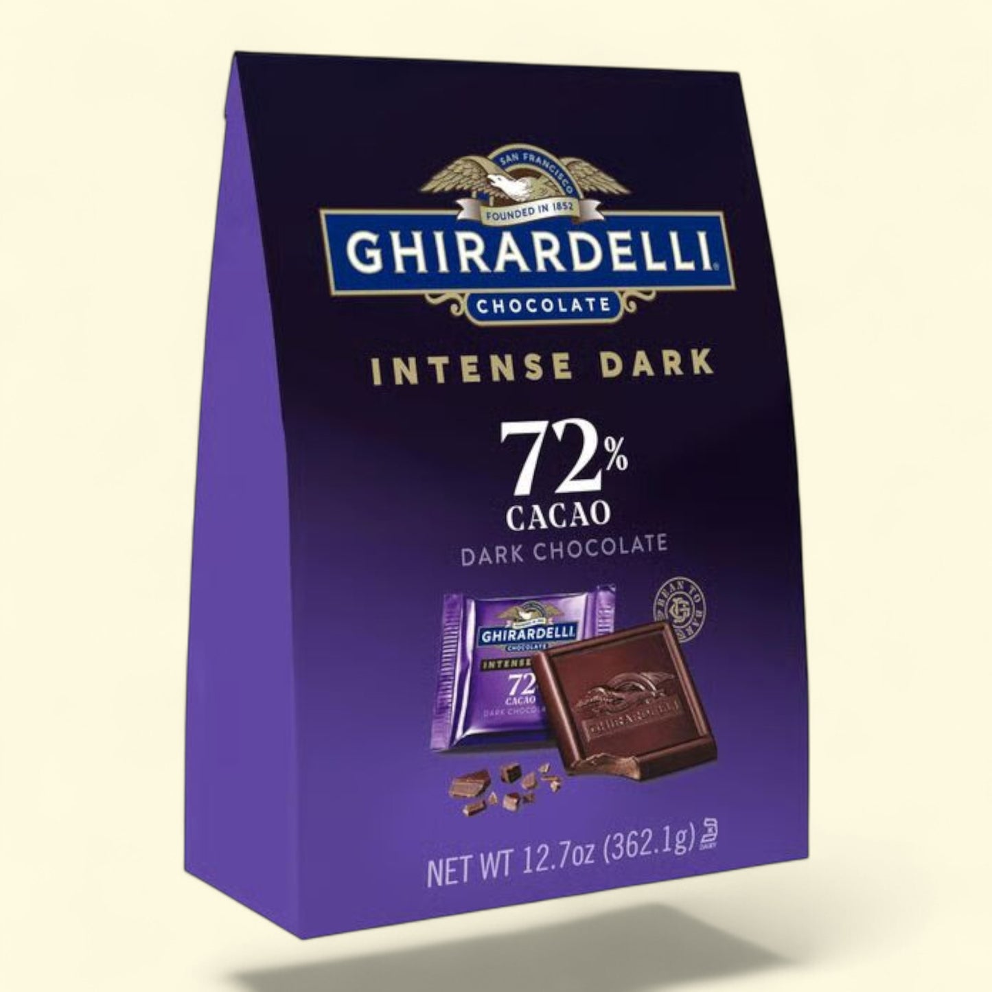 Ghirardelli Intense Dark 72% Cacao chocolate 