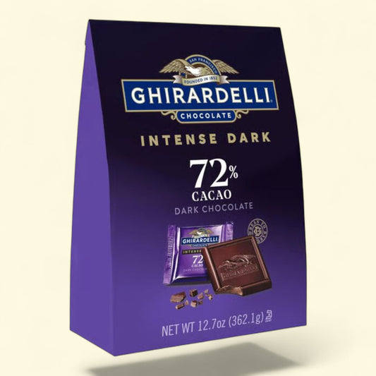 Ghirardelli Intense Dark 72% Cacao chocolate 