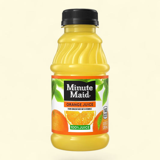 Minute maid orange juice 100% juice