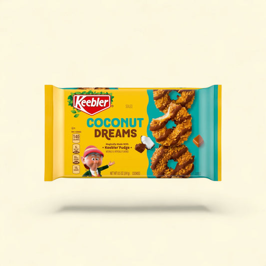 Keebler Coconut Dreams, 8.5 oz — authentic US product shipped worldwide by Treatspree
