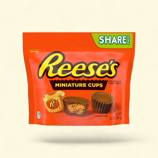 Reese's Milk Chocolate Peanut Butter Cups Candy, 10.5 oz — authentic US product shipped worldwide by Treatspree