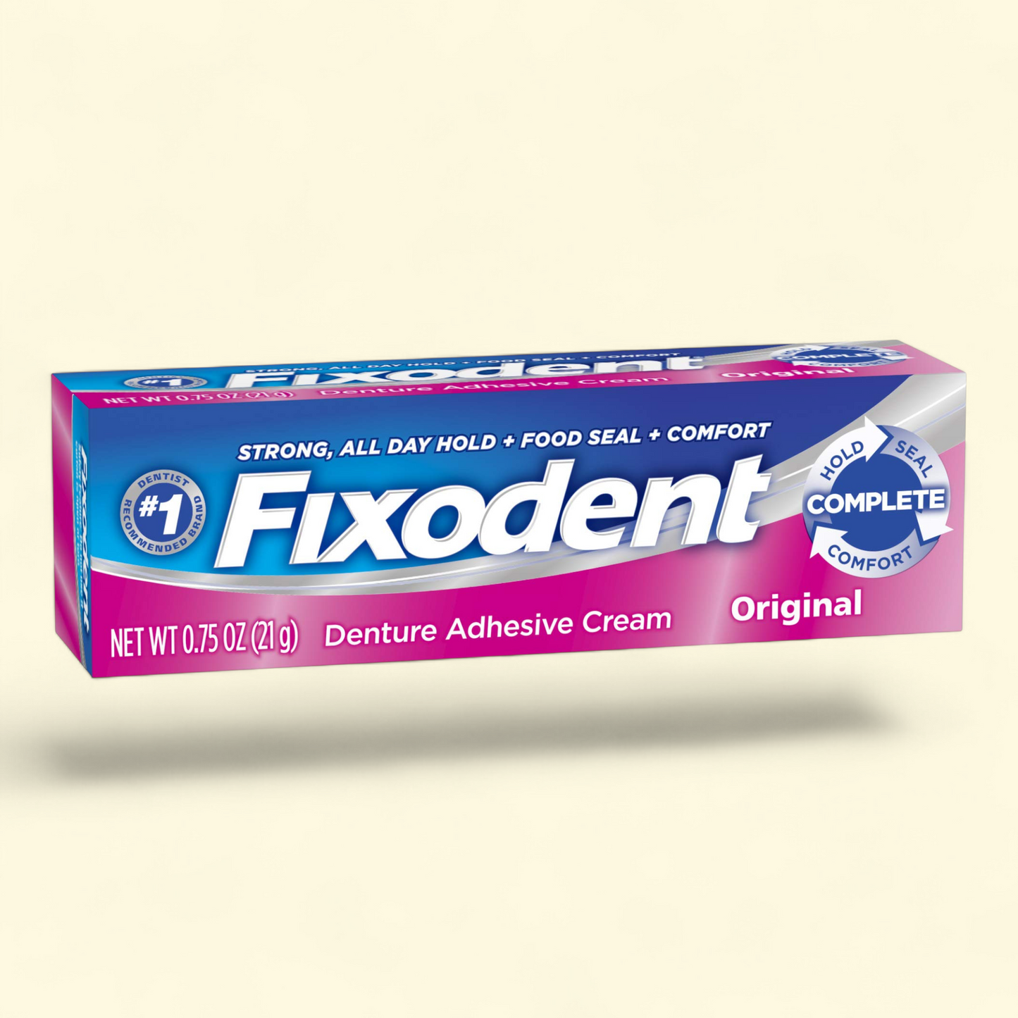 Fixodent Original Denture Adhesive Cream, 0.75 oz