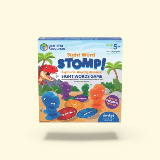 Learning Resources Sight Word Stomp! Flash Cards, 5", 1 count