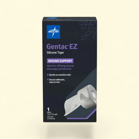 Medline Gentac EZ Silicone Tape, 1" x 5.5 Yards