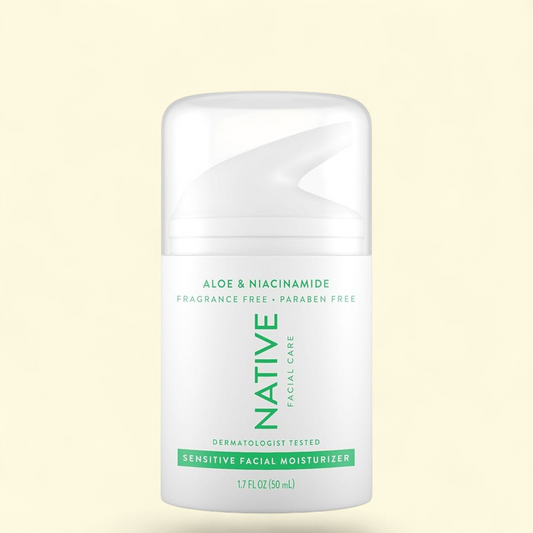 Native Facial Moisturizer, Unscented, 1.7 oz