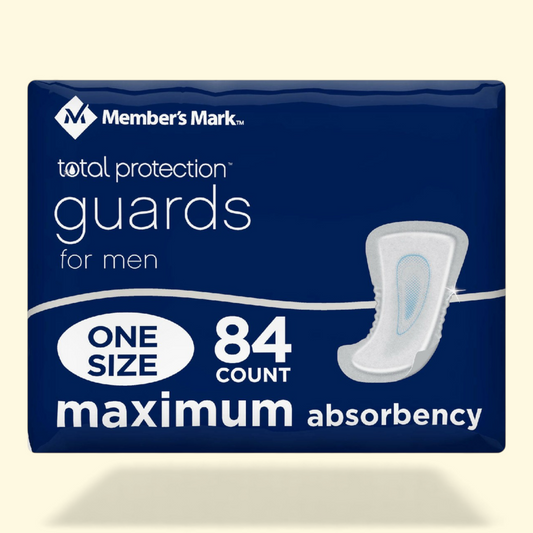 Member's Mark Total Protection Guards for Men, Maximum, 84 ct.