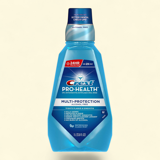 Crest Pro-Health Mouthwash, Clean Mint, 1 L