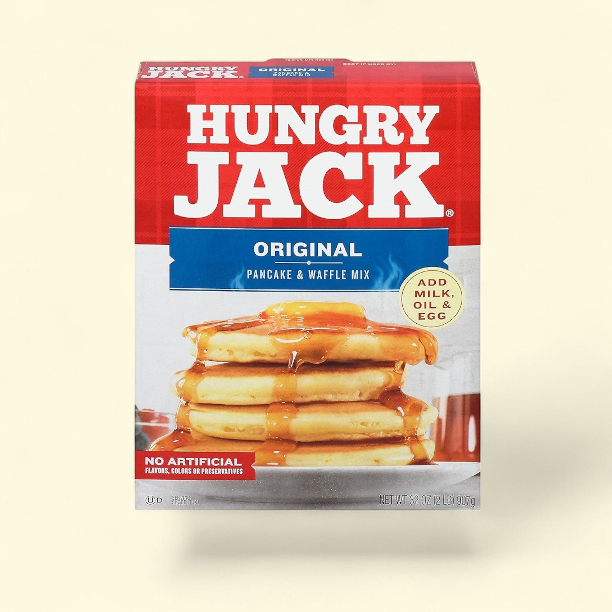 Hungry Jack Original Pancake & Waffle Mix box