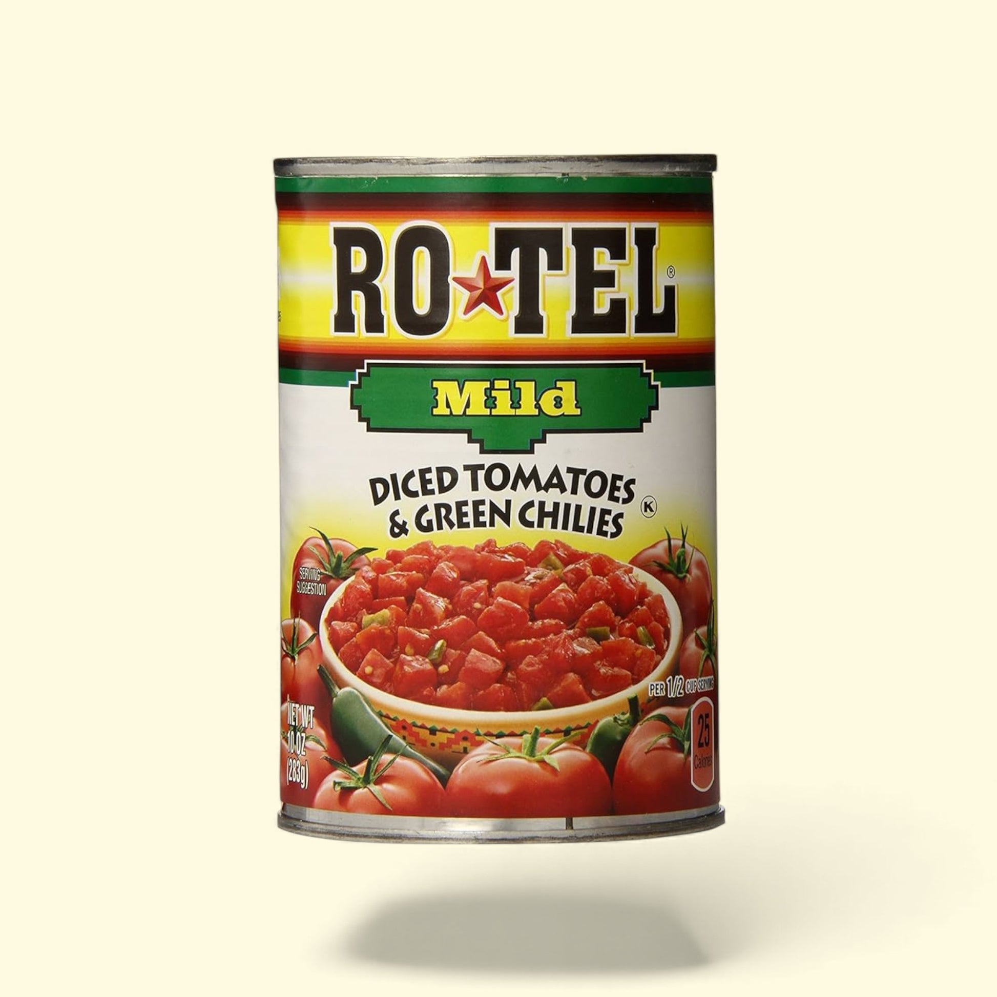 Rotel mild diced tomatoes and green chilies