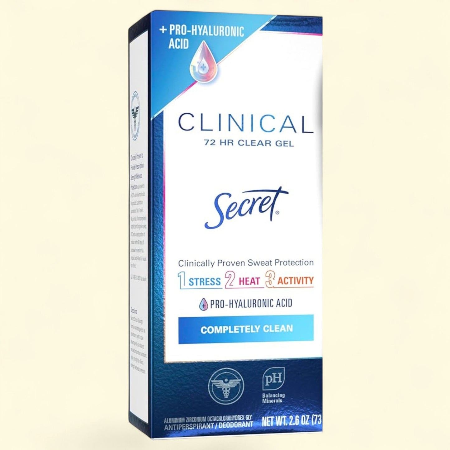 Secret Clinical Antiperspirant and Deodorant for Women, Completely ... — authentic US product shipped worldwide by Treatspree