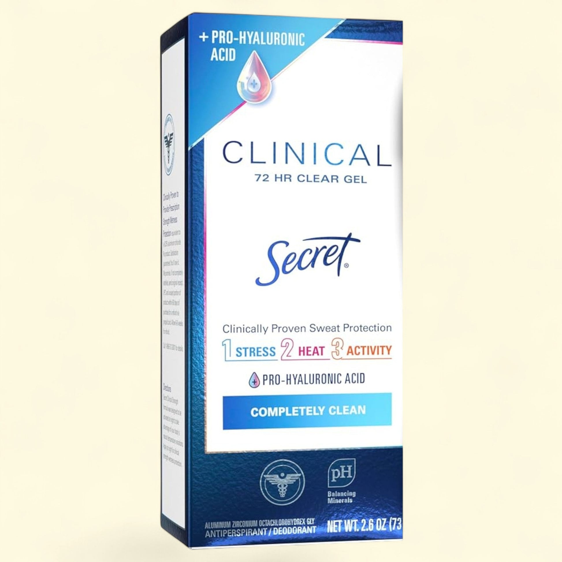 Secret Clinical Antiperspirant and Deodorant for Women, Completely ... — authentic US product shipped worldwide by Treatspree