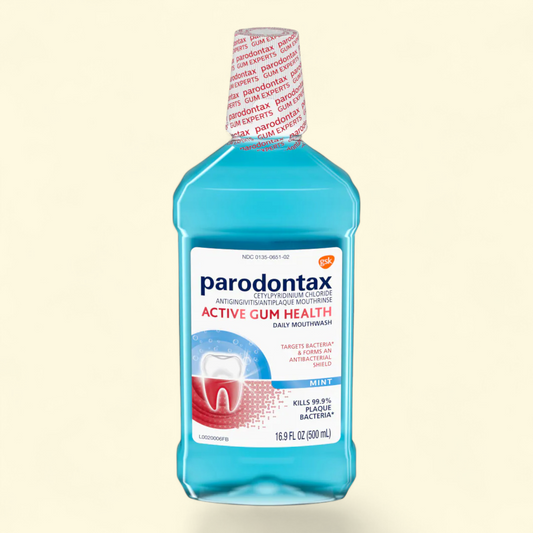 Parodontax Gum Health Mouthwash, Fresh Mint, 16.9 Fl Oz