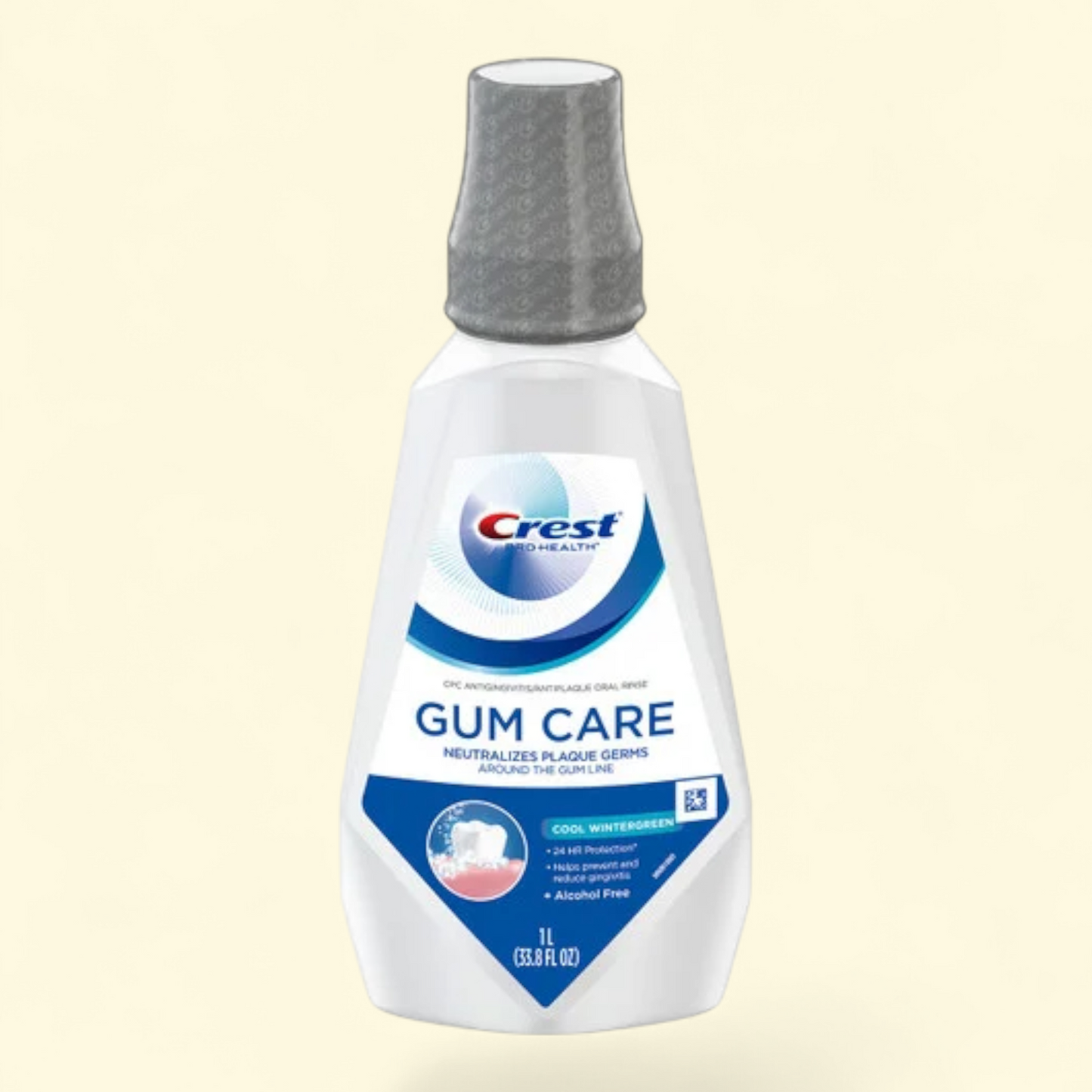 Crest Pro-Health Gum Care Mouthwash, Cool Wintergreen, 1 L