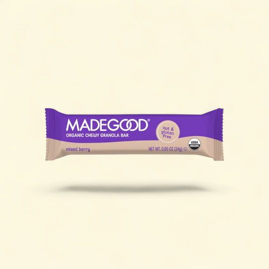 MadeGood Mixed Berry Granola Bars, 0.85 oz, 36 Bars — authentic US product shipped worldwide by Treatspree