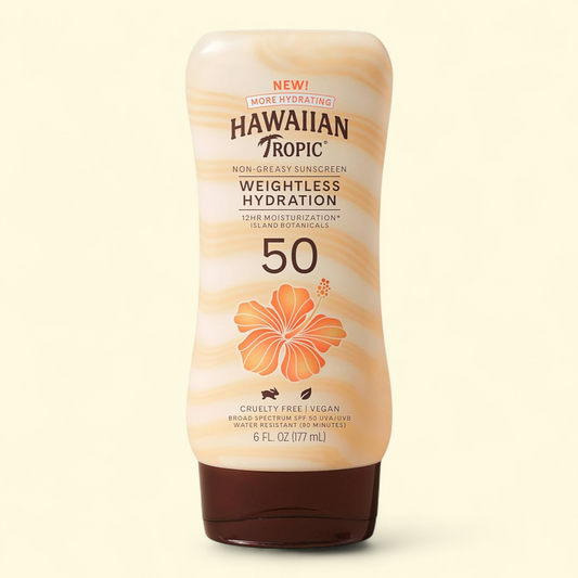 Hawaiian Tropic Sunscreen, SPF 50, 6oz