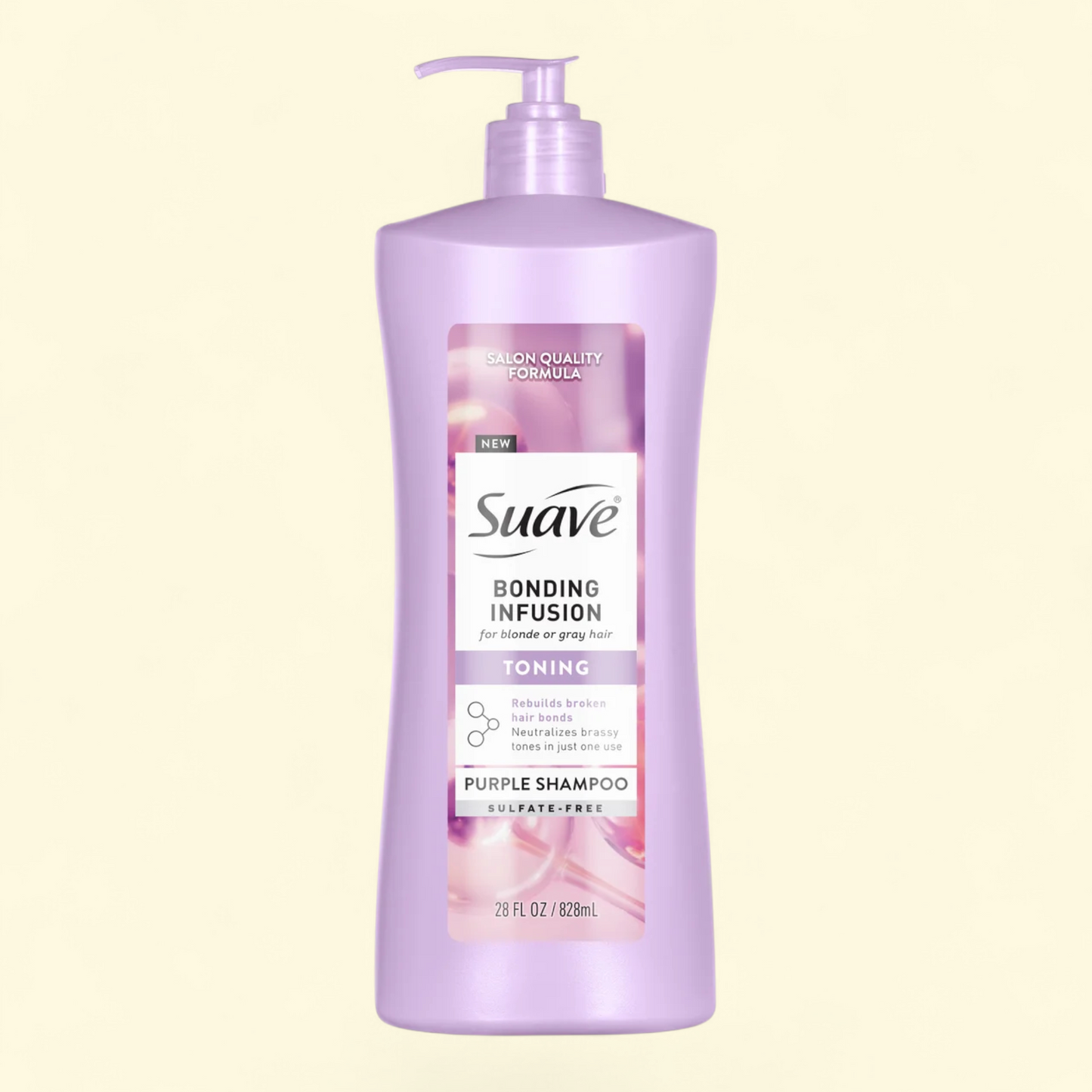 Suave Bonding Infusion Purple Toning Shampoo, 28oz