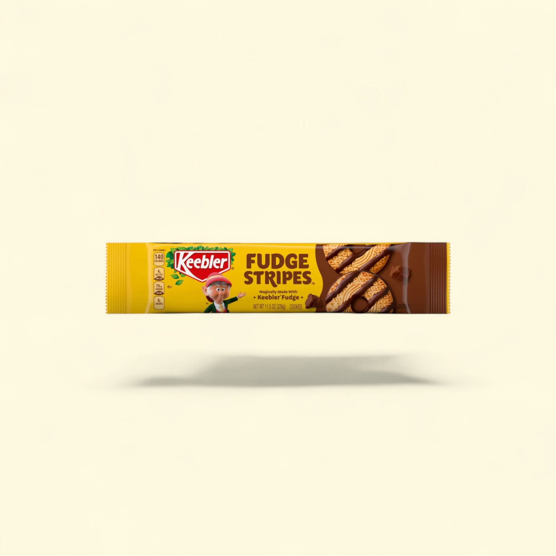 Keebler Fudge Stripes, Original Shortbread Cookies, 11.5 oz — authentic US product shipped worldwide by Treatspree