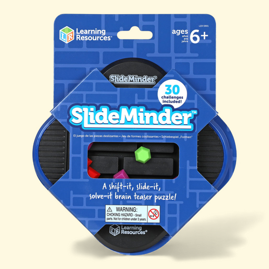 Learning Resources SlideMinder Brain Teaser Puzzle Game, 3D Puzzles, 1 count: Kids Ages 6 and Up
