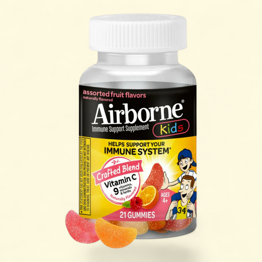 Airborne Kids Vitamin C Gummies, 21 ct