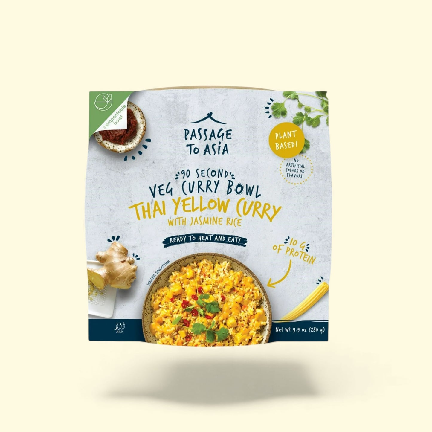 Thai Yellow Curry With Jasmine Rice 