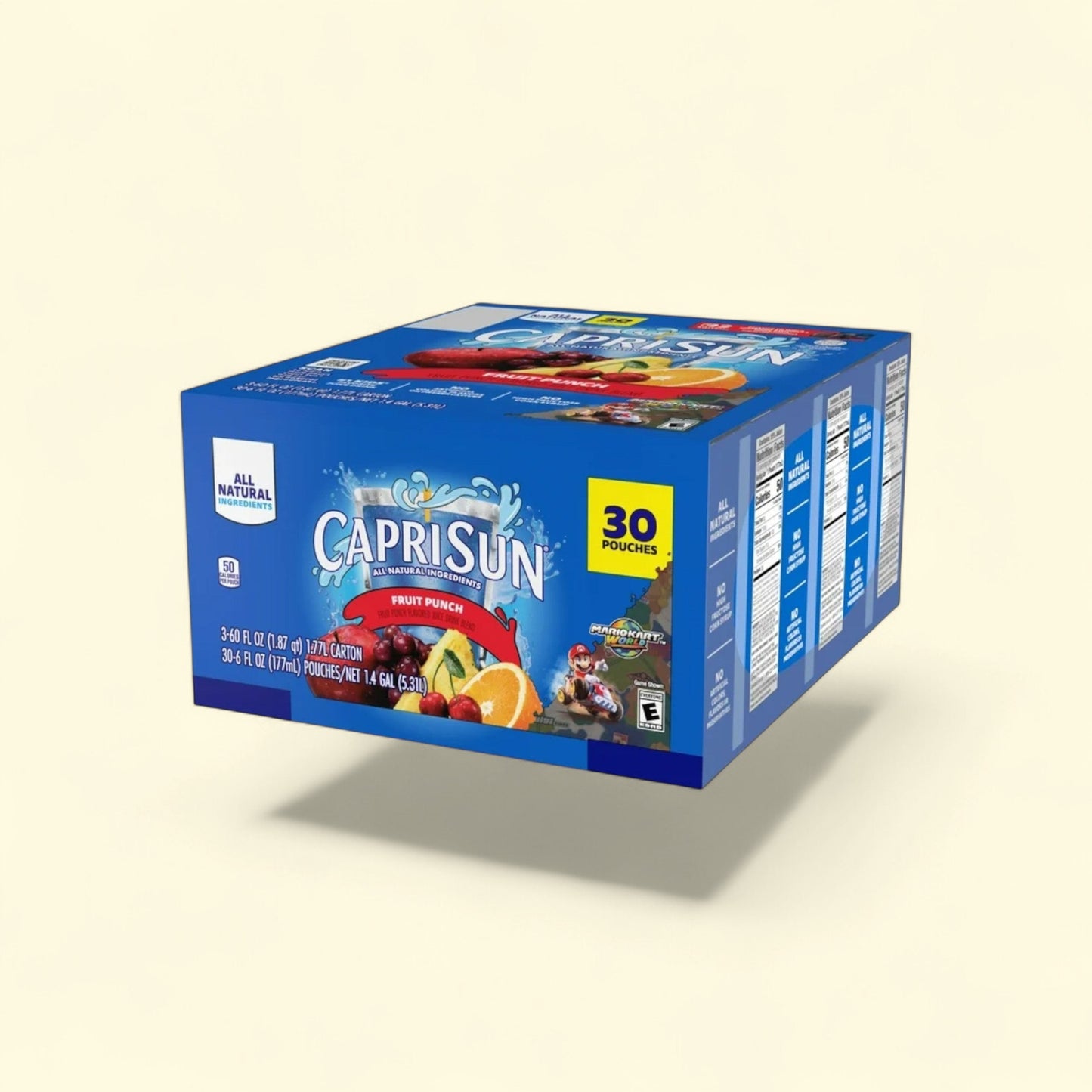 Capri Sun Fruit Punch Juice Boxes, 30pk/6 fl oz — authentic US product shipped worldwide by Treatspree